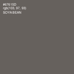 #67615D - Soya Bean Color Image